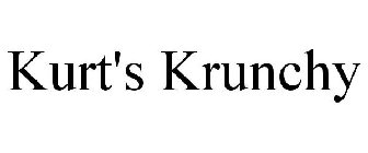 KURT'S KRUNCHY
