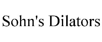 SOHN'S DILATORS