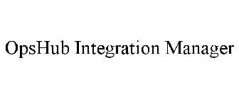 OPSHUB INTEGRATION MANAGER