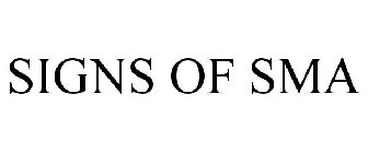 SIGNS OF SMA