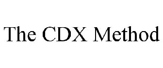 THE CDX METHOD