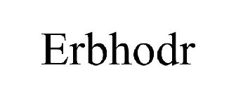 ERBHODR