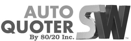 AUTO QUOTER BY 80/20 INC. SW