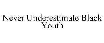 NEVER UNDERESTIMATE BLACK YOUTH