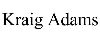 KRAIG ADAMS
