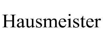 HAUSMEISTER