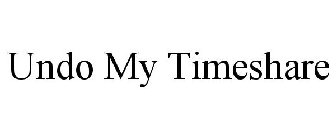 UNDO MY TIMESHARE