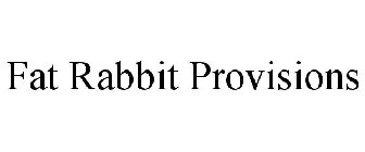 FAT RABBIT PROVISIONS