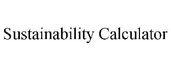 SUSTAINABILITY CALCULATOR