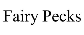 FAIRY PECKS