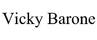 VICKY BARONE