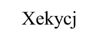 XEKYCJ