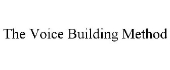 THE VOICE BUILDING METHOD
