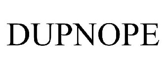 DUPNOPE