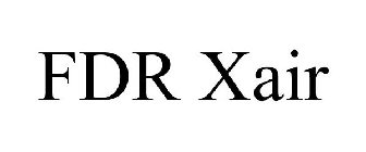 FDR XAIR
