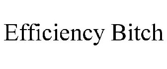 EFFICIENCY BITCH