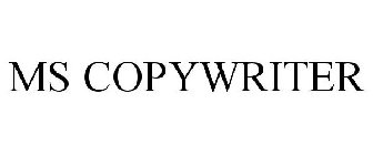 MS COPYWRITER