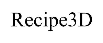 RECIPE3D