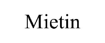 MIETIN