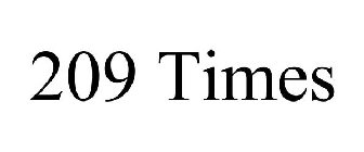 209 TIMES