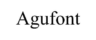 AGUFONT