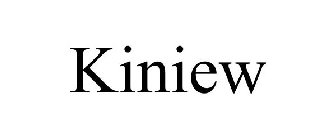 KINIEW