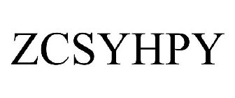 ZCSYHPY