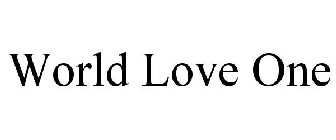 WORLD LOVE ONE