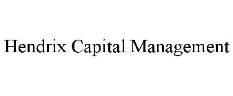HENDRIX CAPITAL MANAGEMENT