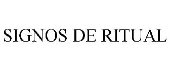SIGNOS DE RITUAL