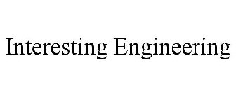 INTERESTING ENGINEERING