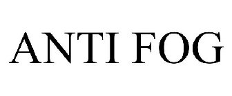 ANTI FOG