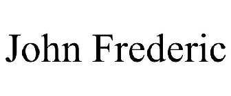 JOHN FREDERIC