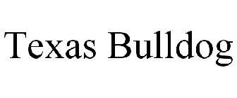 TEXAS BULLDOG