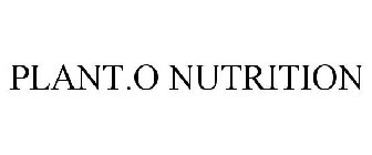 PLANT.O NUTRITION