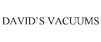 DAVID'S VACUUMS