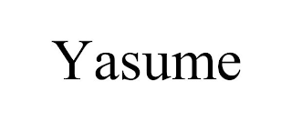 YASUME