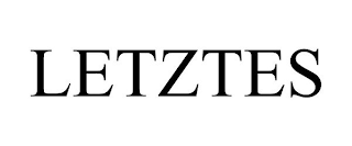 LETZTES