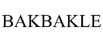 BAKBAKLE
