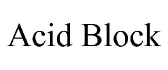 ACID BLOCK