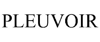 PLEUVOIR