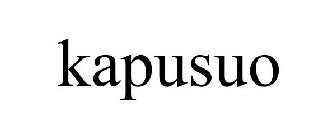 KAPUSUO