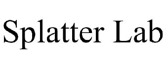 SPLATTER LAB