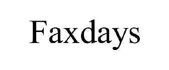 FAXDAYS