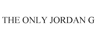 THE ONLY JORDAN G