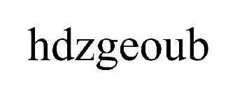 HDZGEOUB