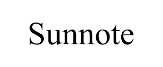 SUNNOTE