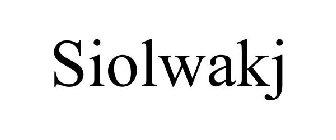SIOLWAKJ