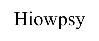 HIOWPSY