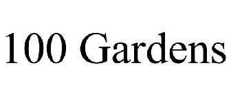 100 GARDENS